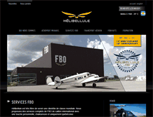 Tablet Screenshot of helibellule.ca